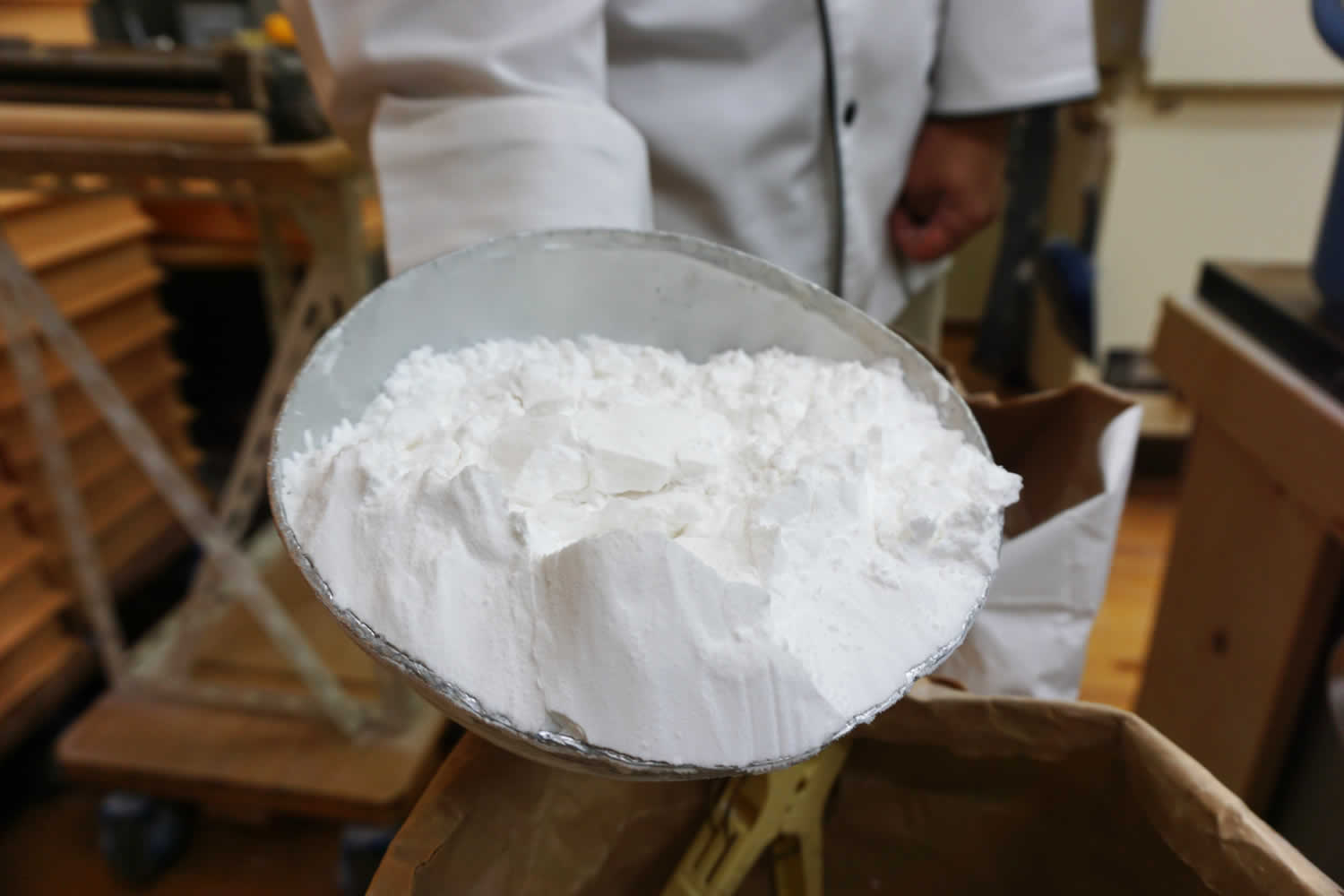 三沢製麺の打ち粉